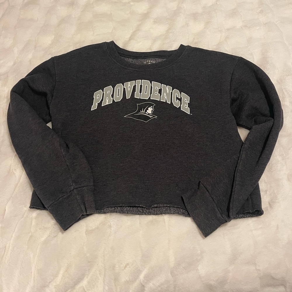 Cropped providence college sweatshirt, size small